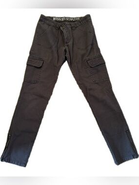 Mossimo Supply Co. Gray Cargo Pants - Slim Fit